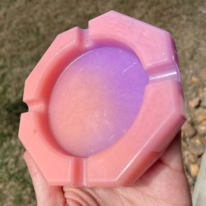 Hand Made Resin Tray or Ashtray